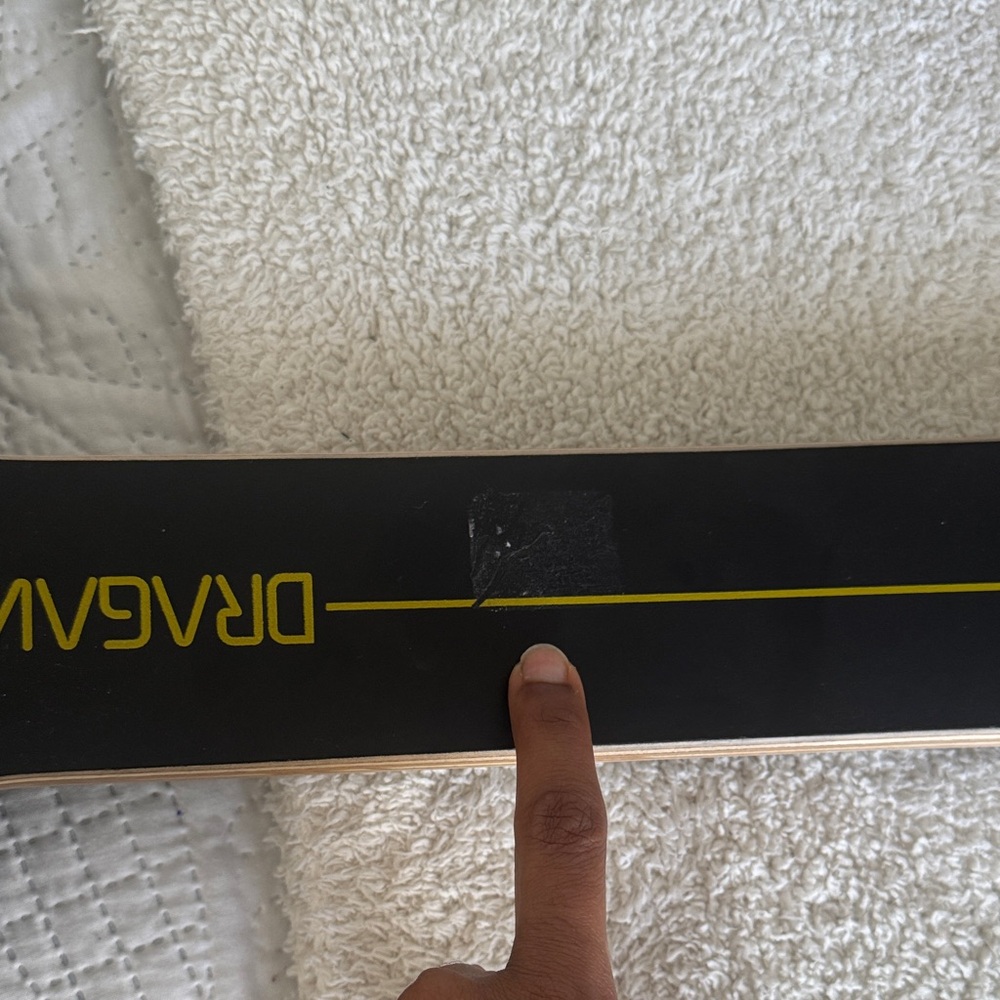 DRAGAN Cruiser Streetboard: Black Edition with yellow details - Picture 11 of 13